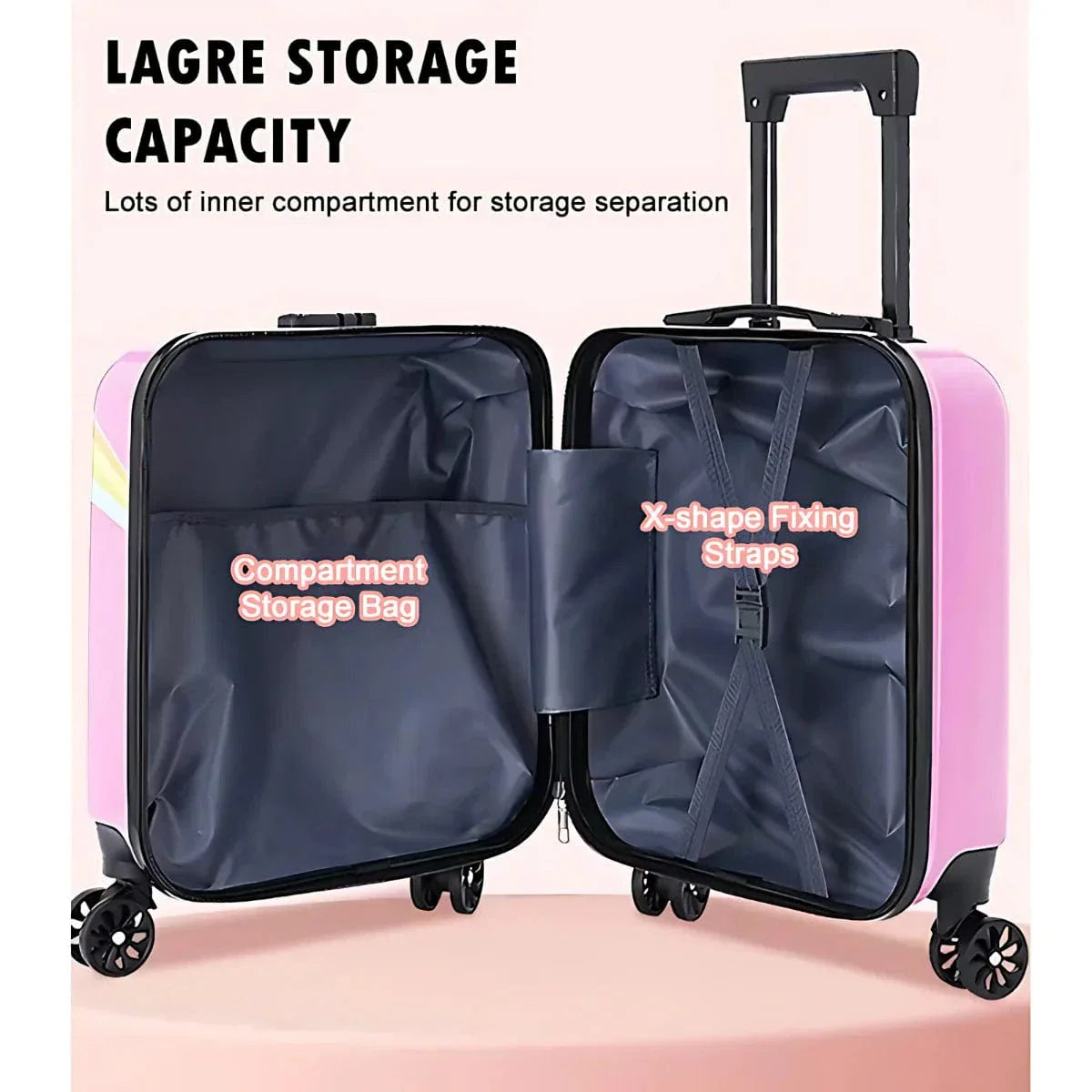Doremon Cartoon Kids Luggage - image 3