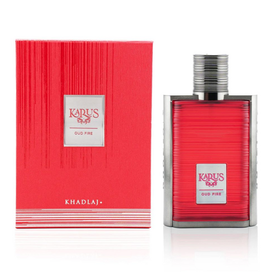 Khadlaj Karus Oud Fire, For Men, Eau De Parfum, 100ml