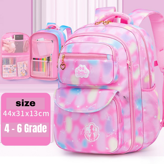 Gradient Pink Large School Bag 4 to 6 Grades - image 1