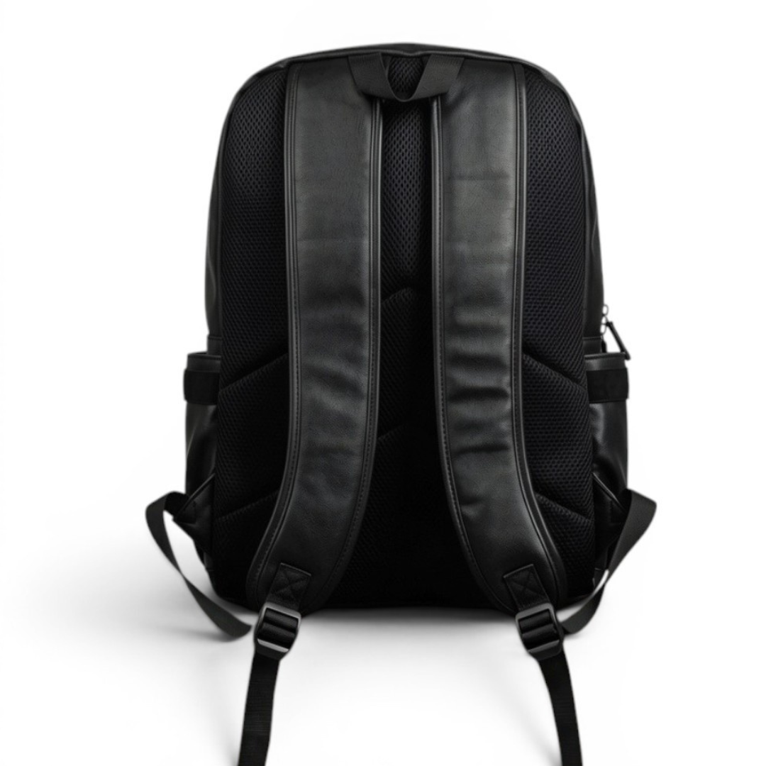 Premium Faux Leather Minimalist Backpack - image 3