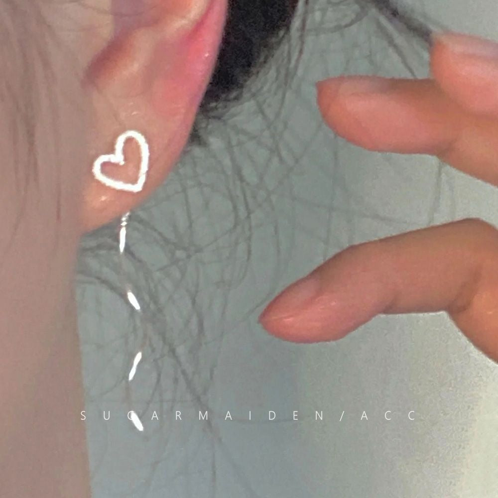 UNI-11902- Dangling Heart  - Earring