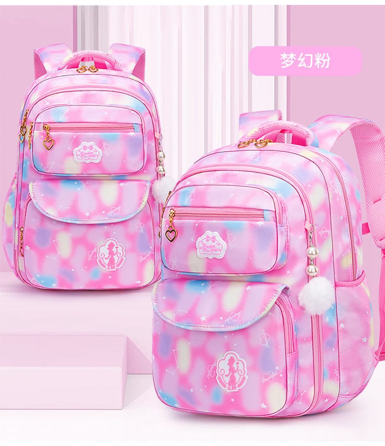 Gradient Pink Large School Bag 4 to 6 Grades - image 2