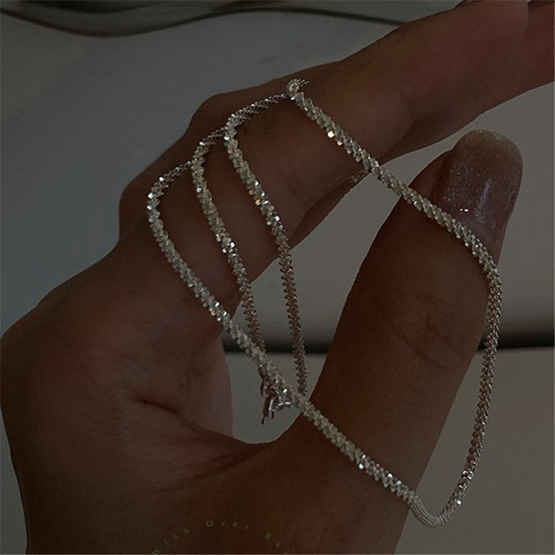 UNI-10615 - Sparkle Silver - Necklace