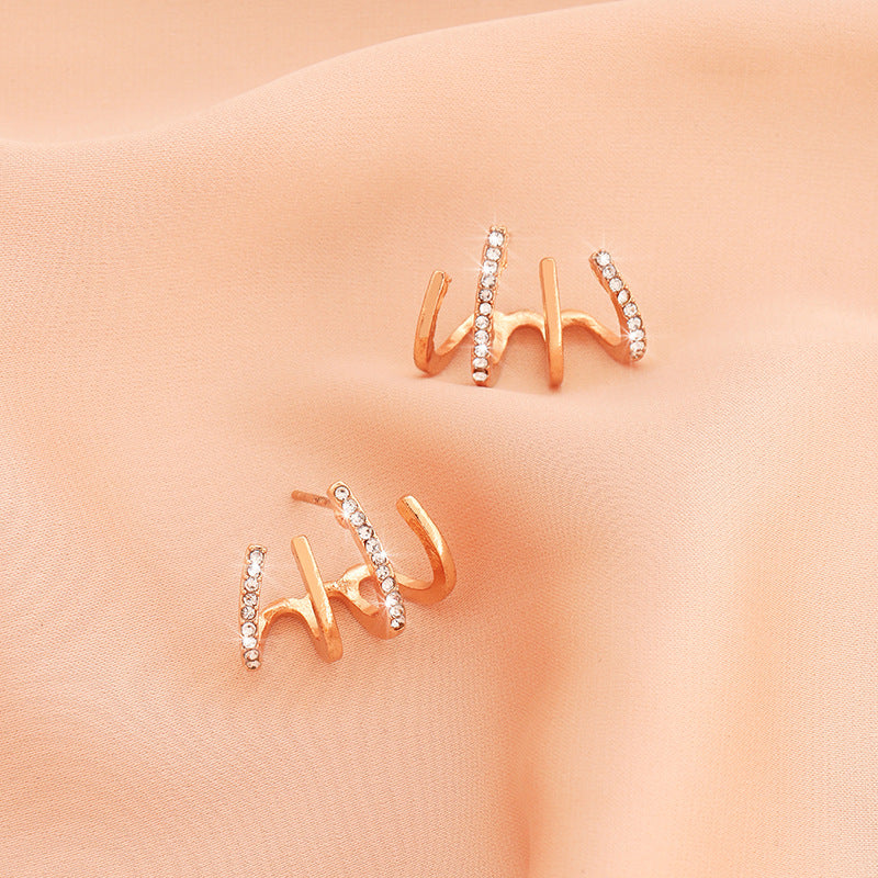 UNI-10327 - Faux Gold - Earring
