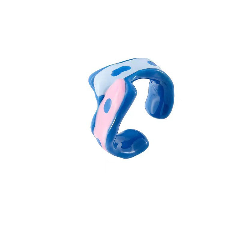 UNI-11545-46-47 - Funky Style  Acrylic - Ring