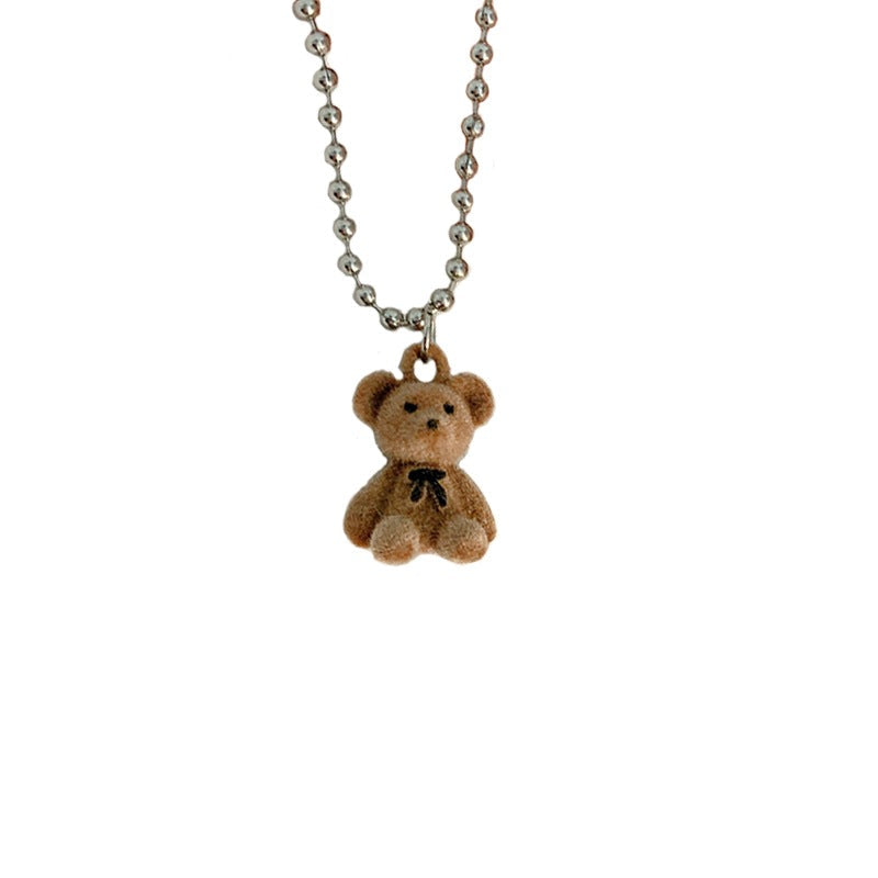 UNI-11797 - Brown Bear - Necklace