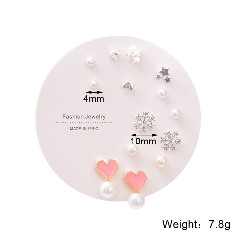 UNI-10733-740 - Blinky Mini - Ear Studs Set Of 7