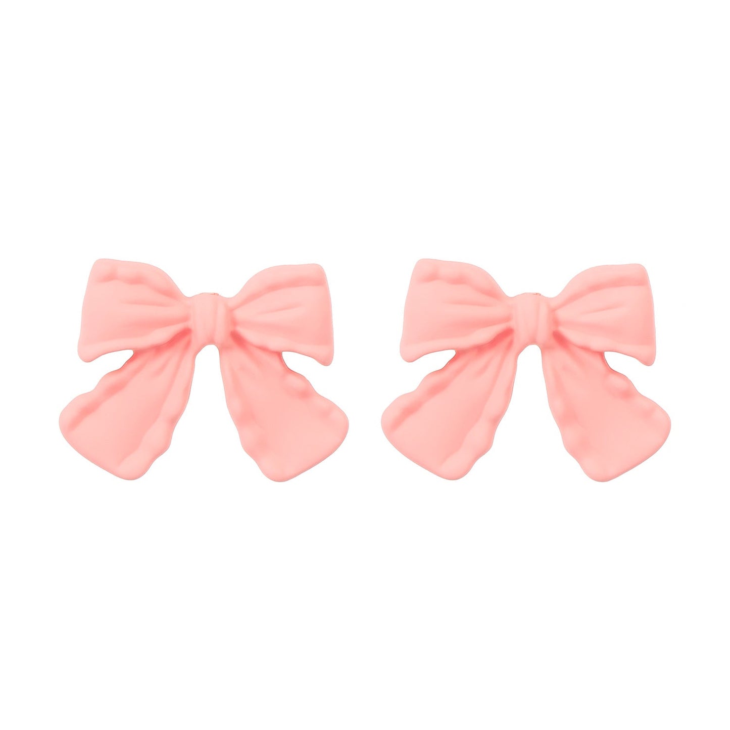 UNI-10975 - Pink Bow  - Earring