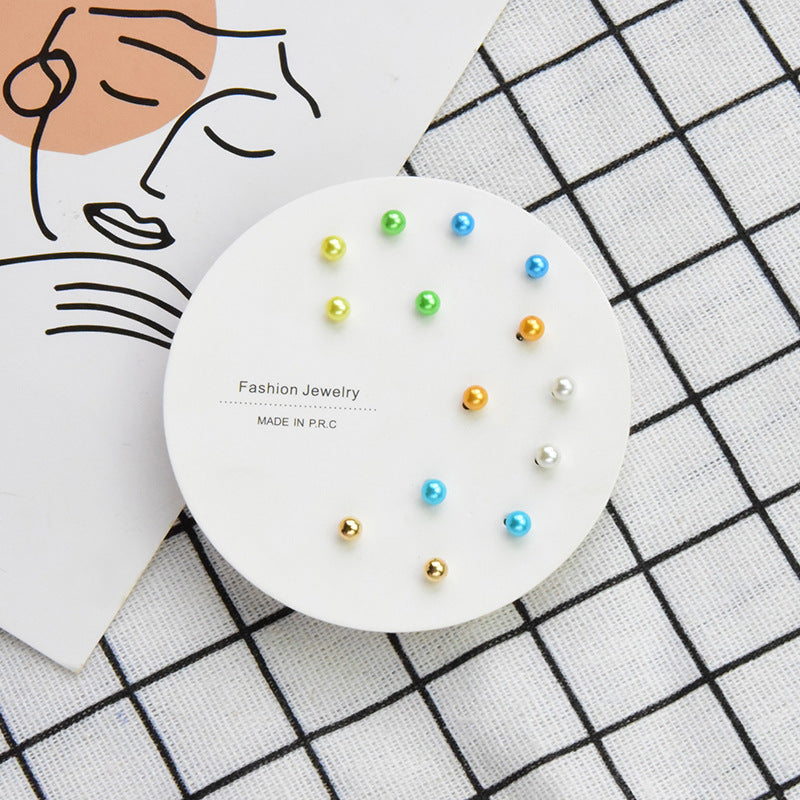 UNI-10733-740 - Blinky Mini - Ear Studs Set Of 7
