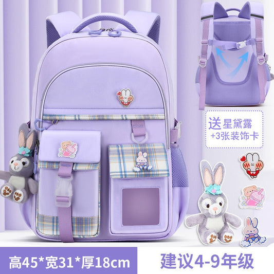 Comfortable Girls School Backpack 5 to 10 Grade - image 2
