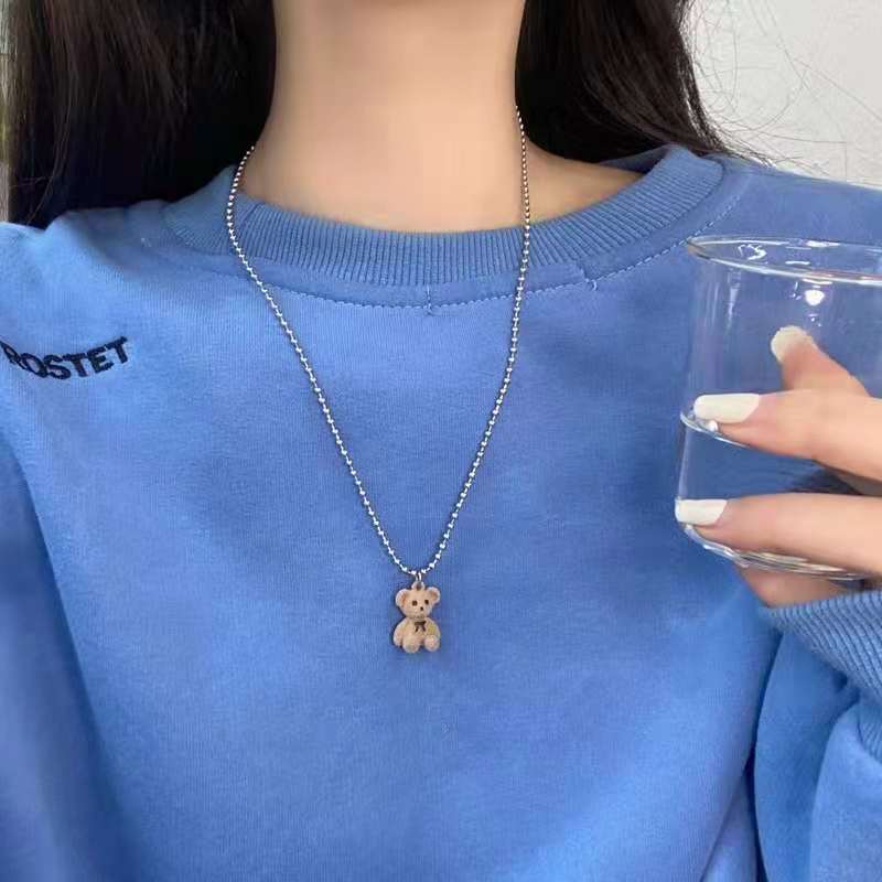 UNI-11797 - Brown Bear - Necklace