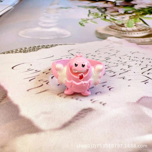 UNI-11537 - Cute Monster Series - Ring Style 6