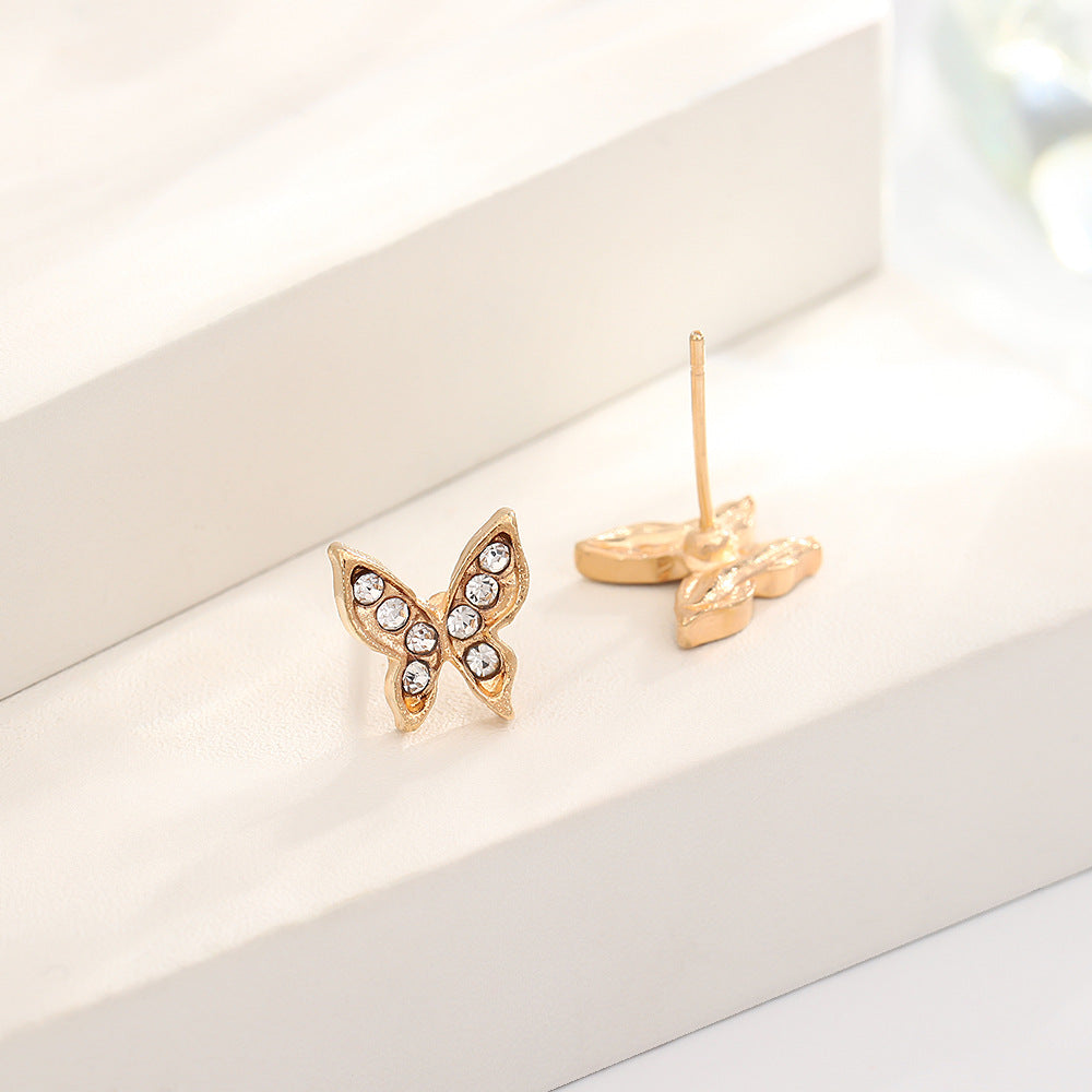 UNI-10553 - Blinky Butterfly Gold  - Jewelry Set