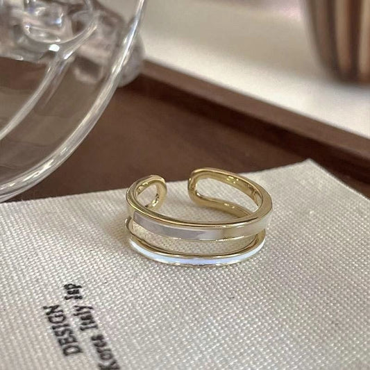 UNI-11967 - Fancy Enameled Gold - Ring