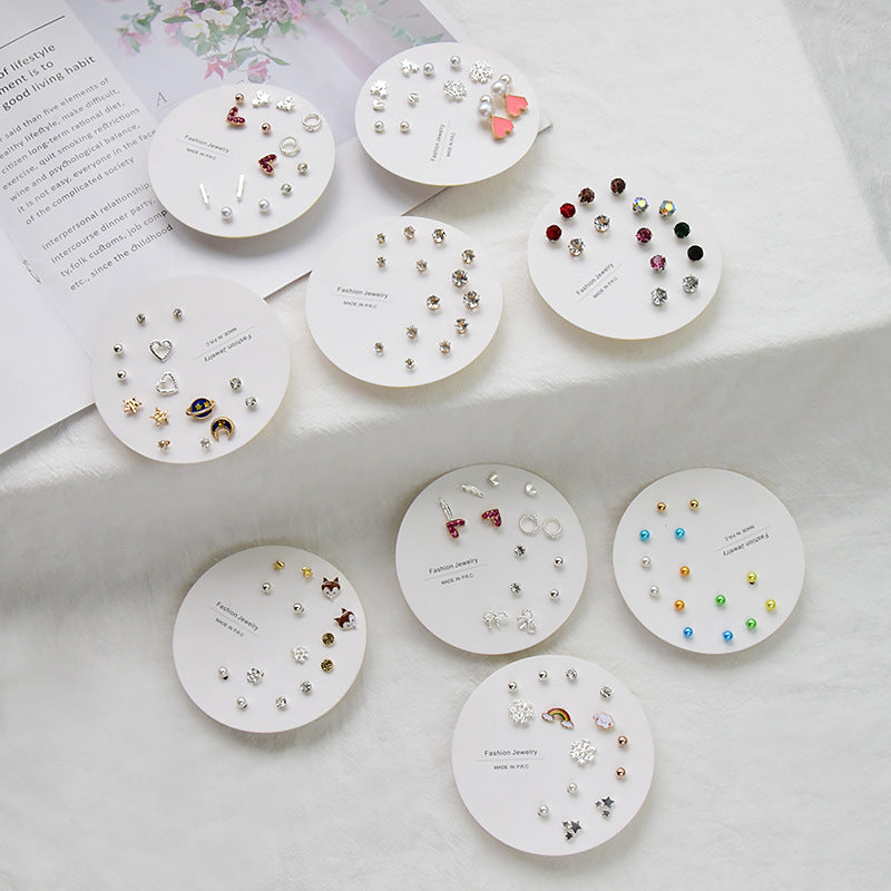 UNI-10733-740 - Blinky Mini - Ear Studs Set Of 7