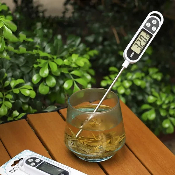 Digital Precision Thermometer with LCD Display