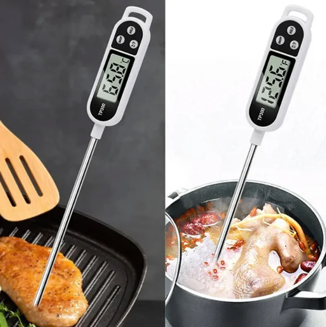 Digital Precision Thermometer with LCD Display