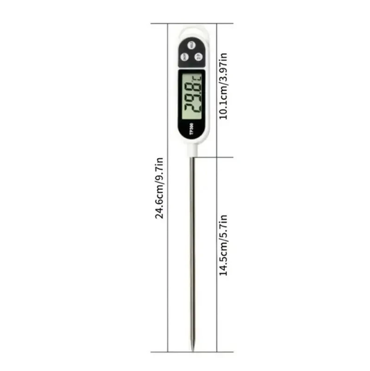 Digital Precision Thermometer with LCD Display