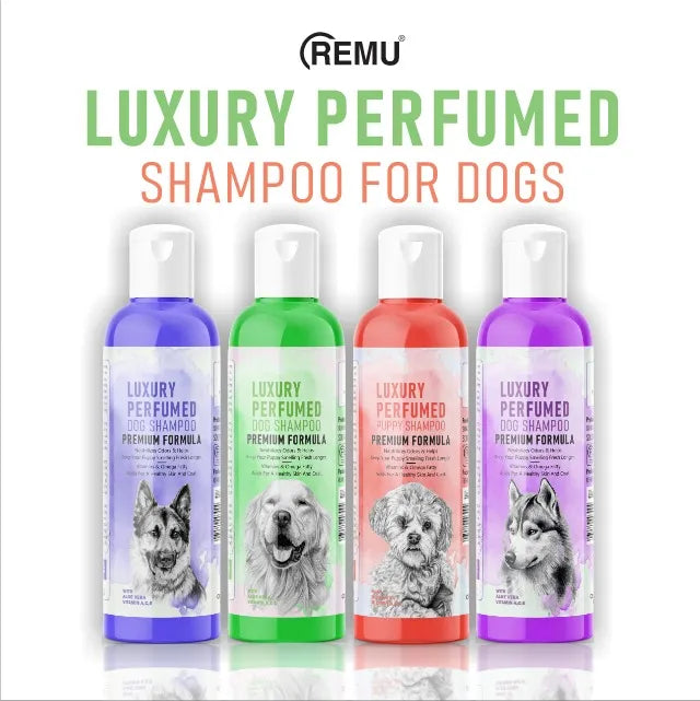 Remu Luxury Perfumed Dog Shampoo – 320 ML