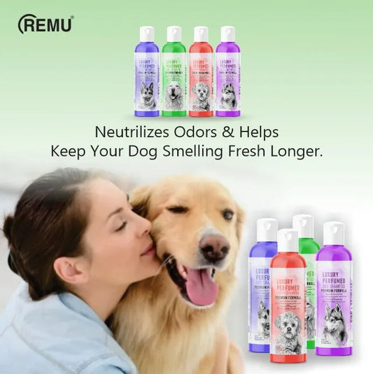 Remu Luxury Perfumed Dog Shampoo – 320 ML