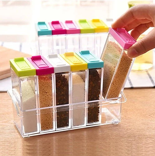6 Units Spice Container Set
