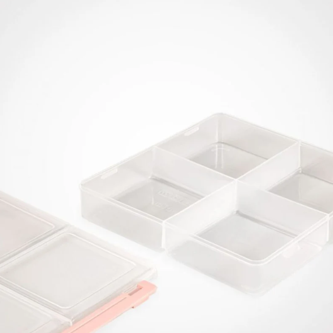 Limon Big 4 Section Freezer Airtight Plastic Box With Lid
