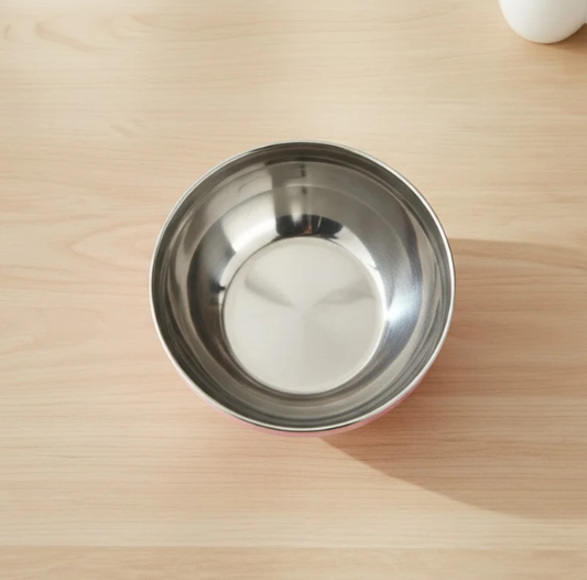 Colorful Double Layer Stainless Steel Bowl