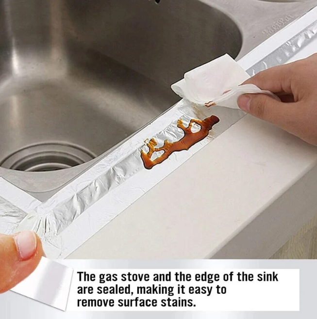 Heat Resistant Aluminium Foil Tape Waterproof Adhesive