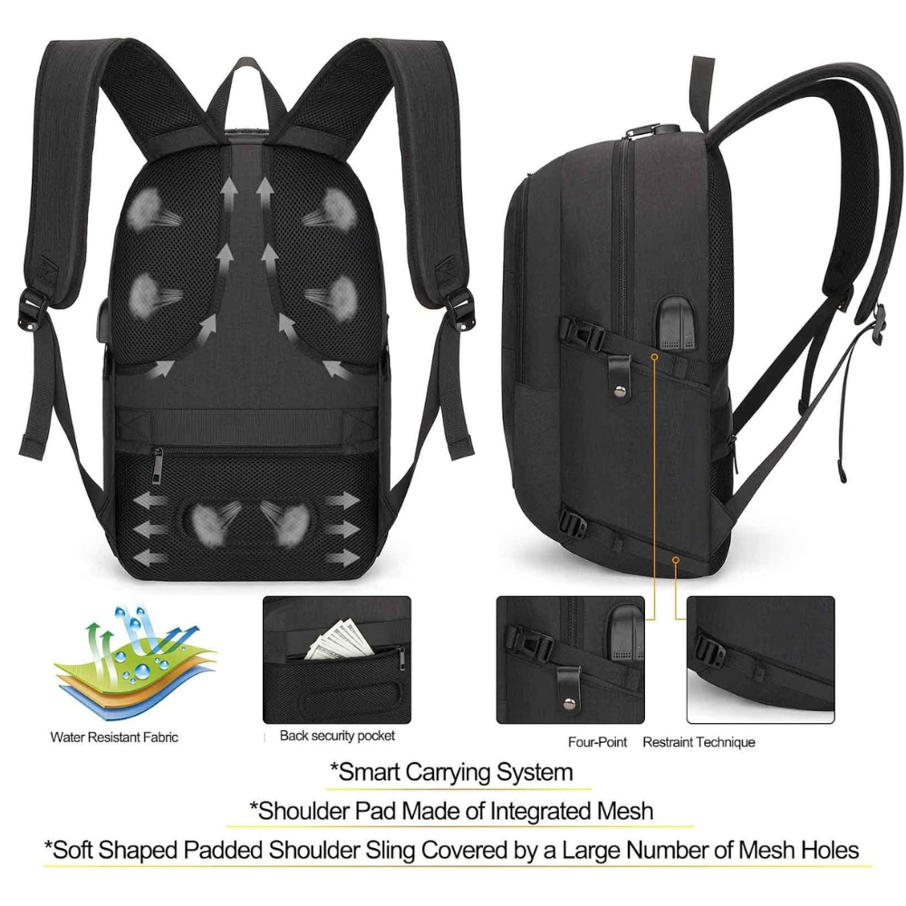 Men's Large Laptop backpack 19" - image 3