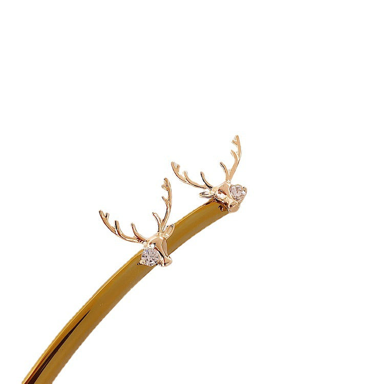UNI - 10072 - Deer Gold - Earring