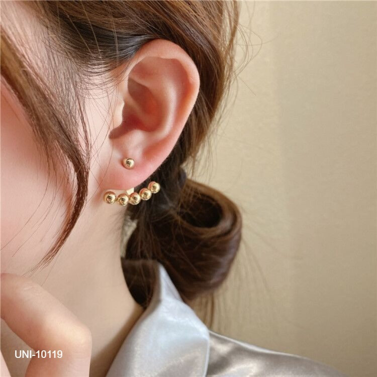 UNI-10119 - Gold Foiled - Earring