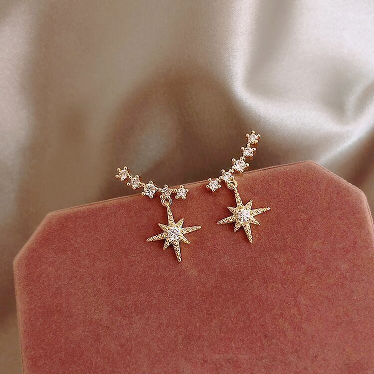 UNI-10059 - Sparkle Star - Earring