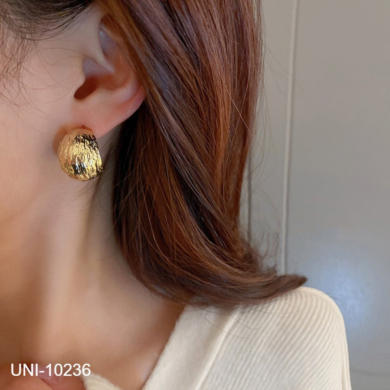 UNI-10236 - Fancy Gold  - Earring
