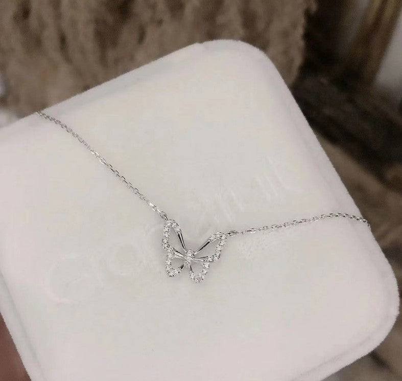 UNI-10242 - Sparkle Butterfly - Necklace