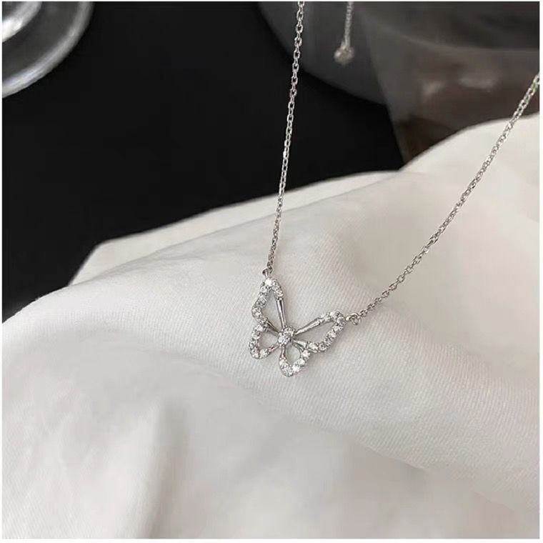 UNI-10242 - Sparkle Butterfly - Necklace