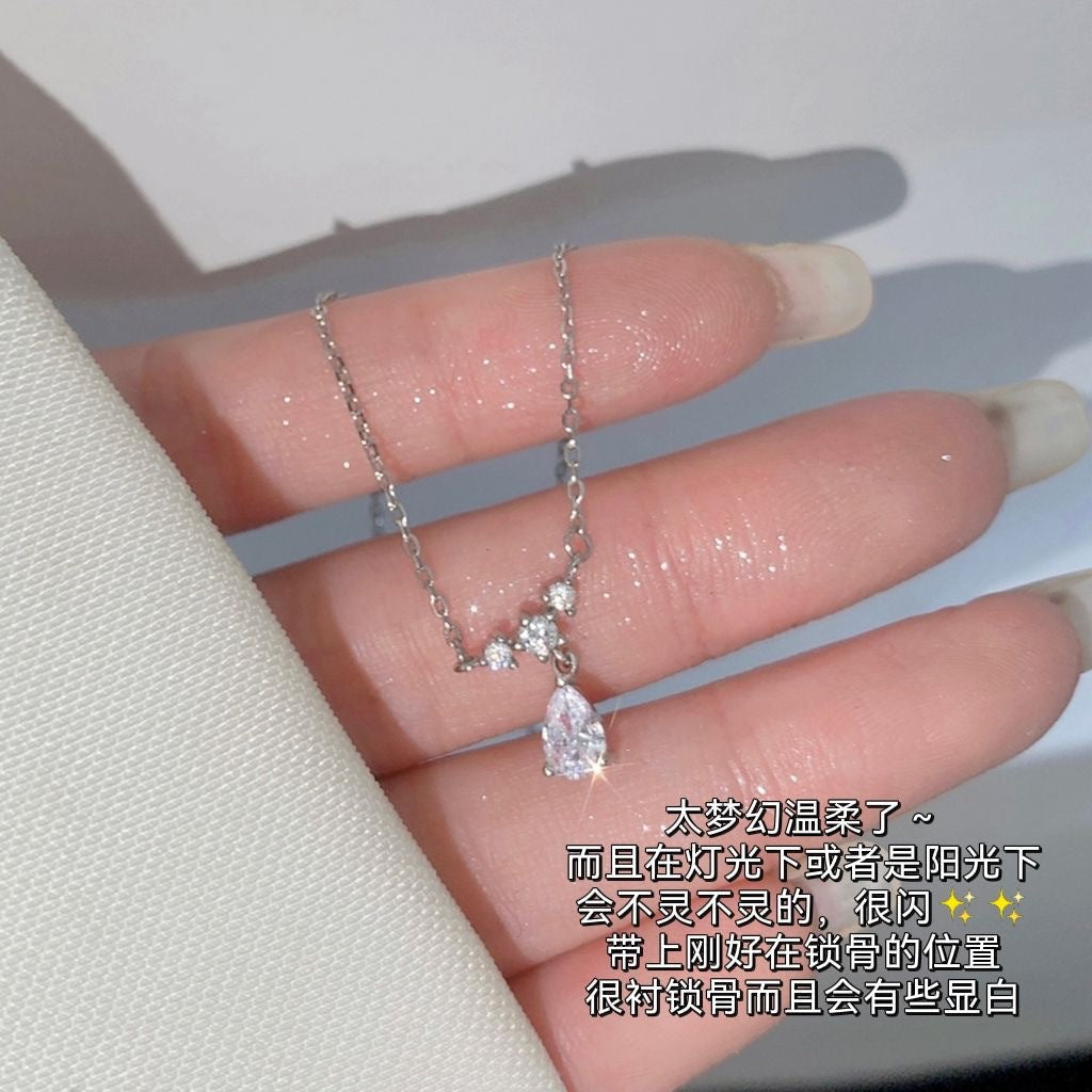 UNI-10249 - Diamond Silver - Necklace