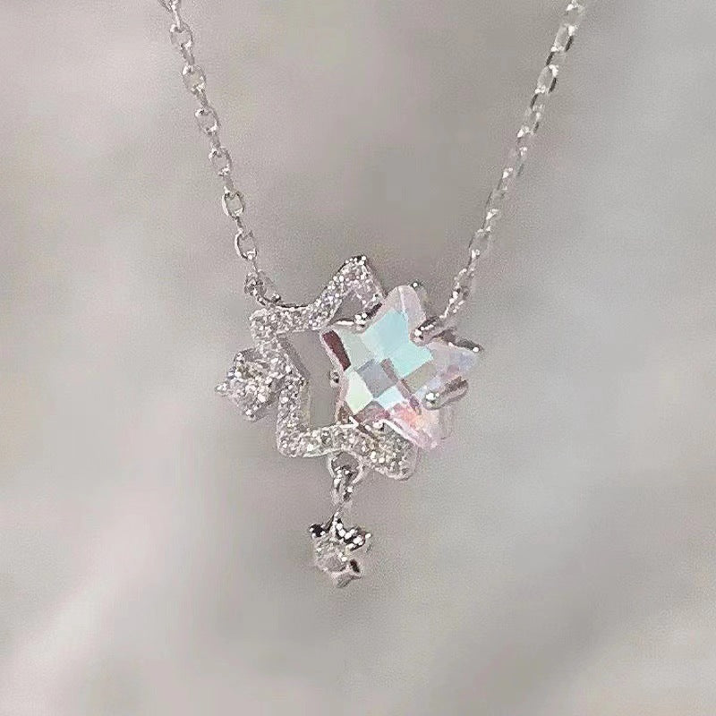 UNI-10283 - Sparkle Stars - Necklace