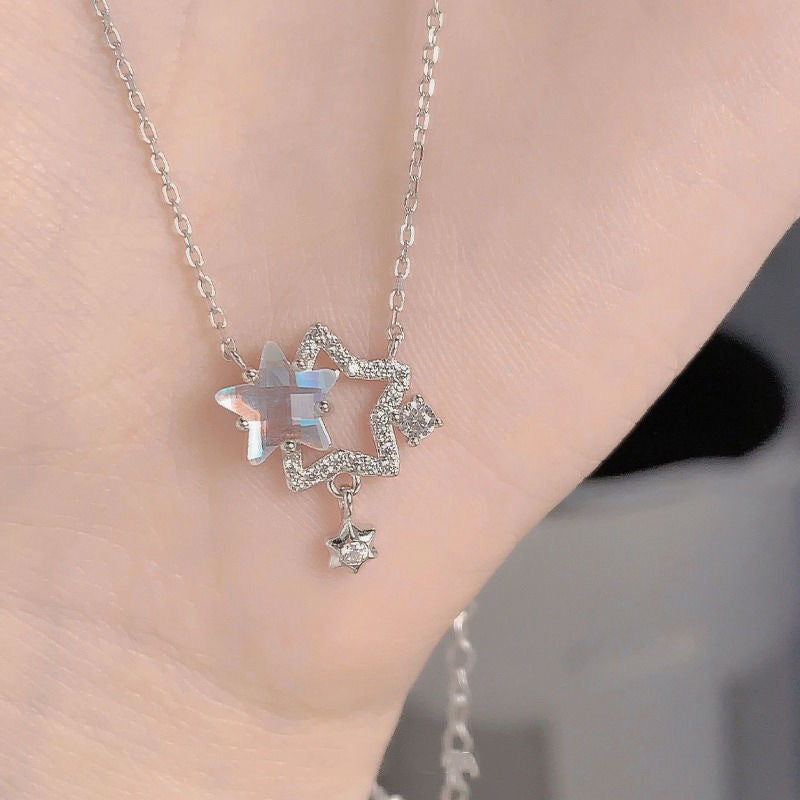 UNI-10283 - Sparkle Stars - Necklace