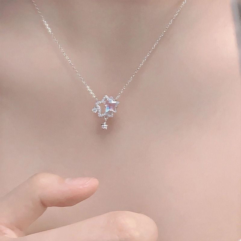 UNI-10283 - Sparkle Stars - Necklace