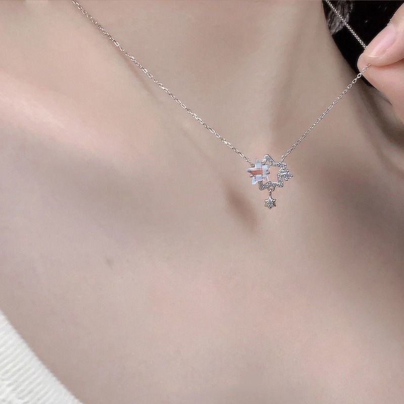 UNI-10283 - Sparkle Stars - Necklace
