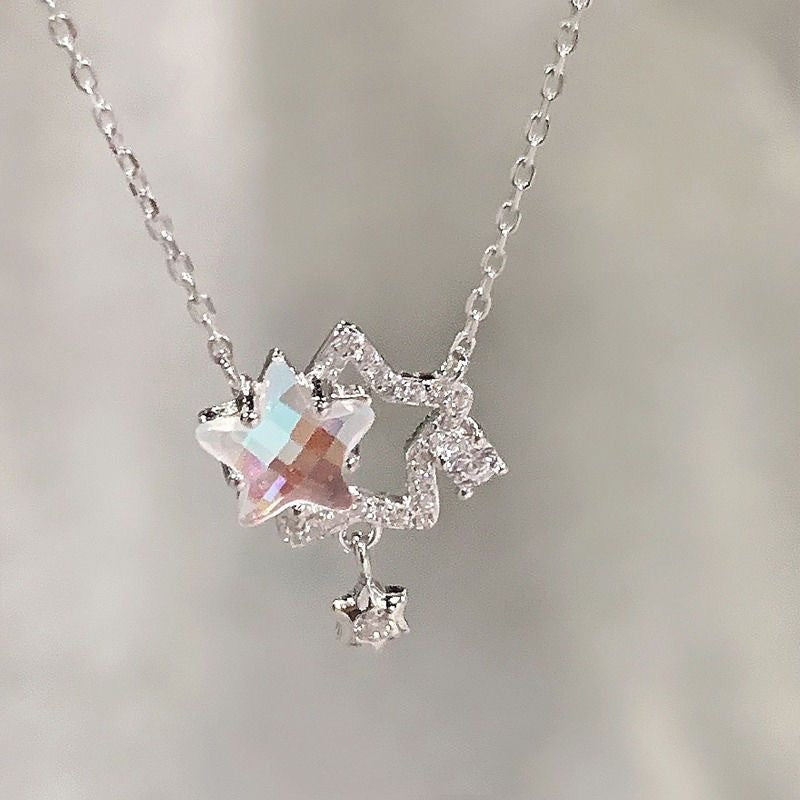 UNI-10283 - Sparkle Stars - Necklace