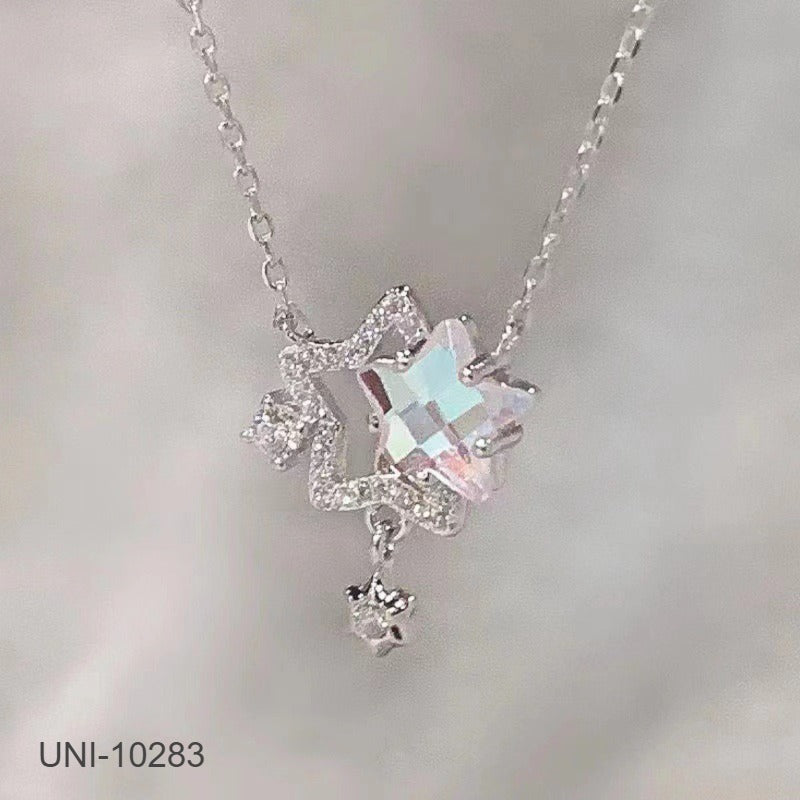 UNI-10283 - Sparkle Stars - Necklace