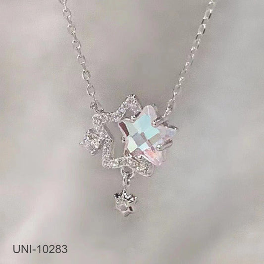 UNI-10283 - Sparkle Stars - Necklace