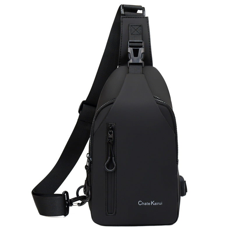 Chate Kairui Minimalist Men's Sling Bag With USB Port