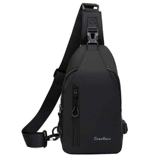 Chate Kairui Minimalist Men's Sling Bag With USB Port