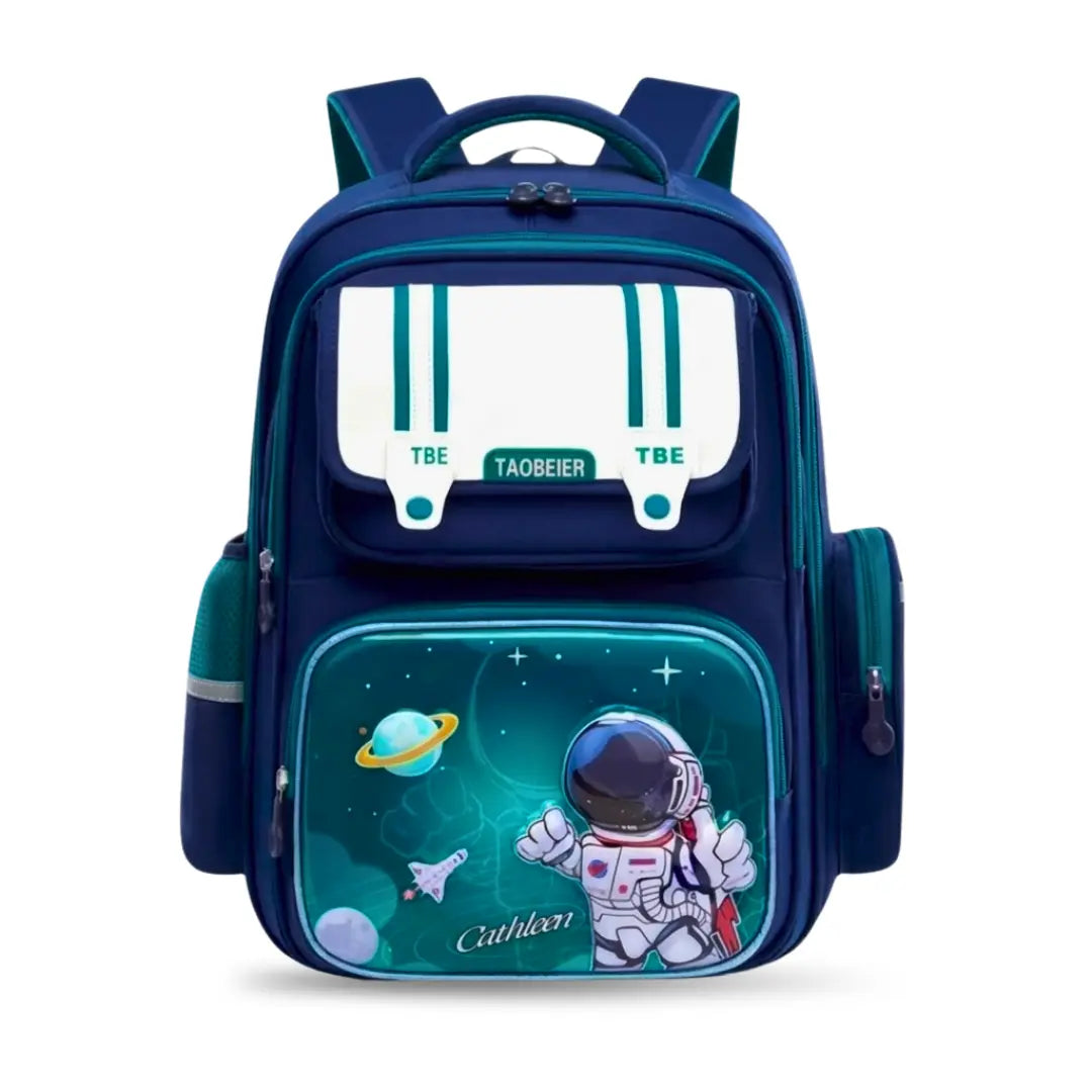3D Space Astronaut Kids Backpack 1-3 Grade - image 2