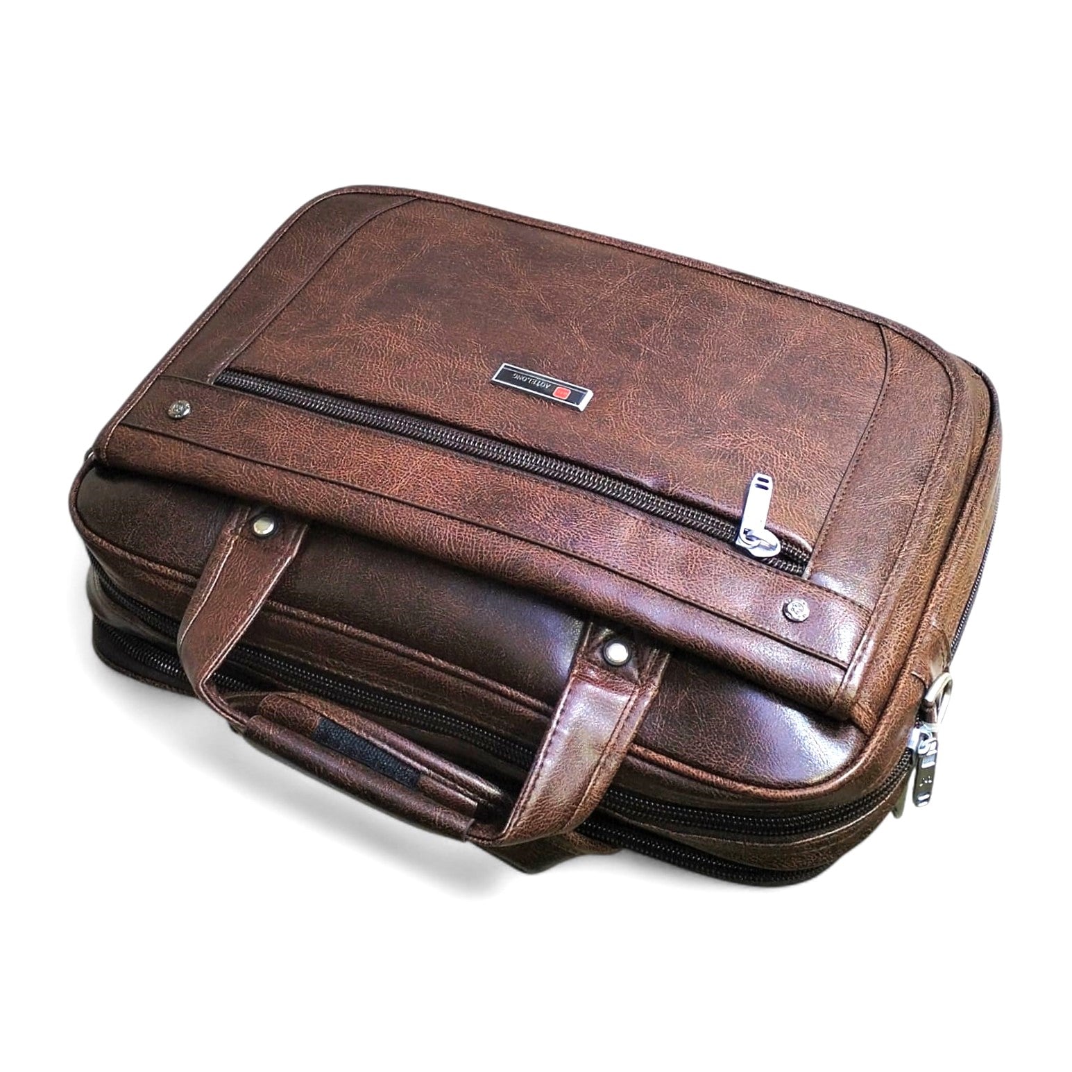 Executive Leather Office Laptop Bag - image 4