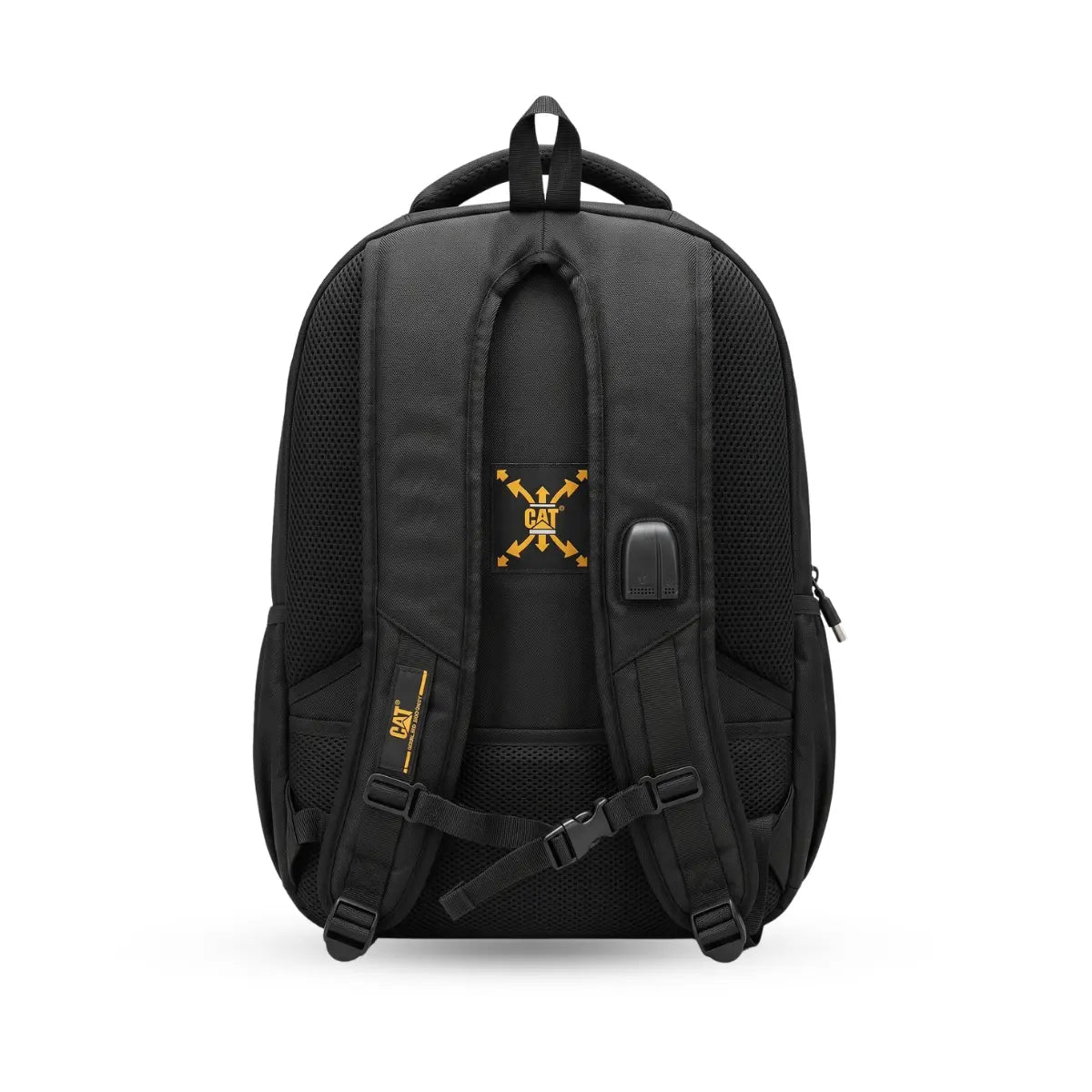 CAT Backpack With USB Port Rain Cover Bubble Padded Compartment - image 4