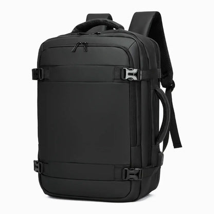 Smart Expandable Carry On Backpack With USB Port Artificial
