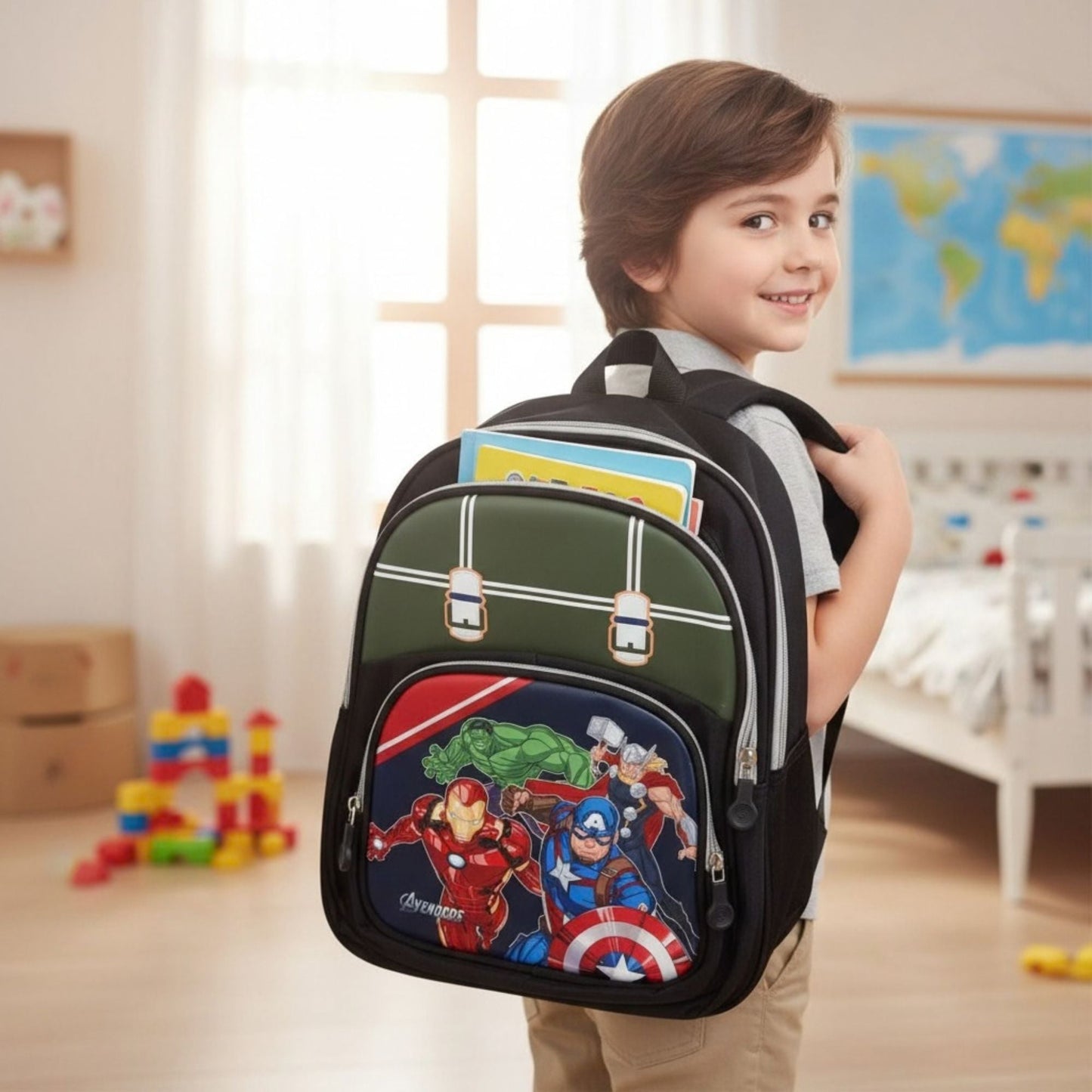 Adventure-Ready Children's 14" Backpack – Multi-Character Series - image 5